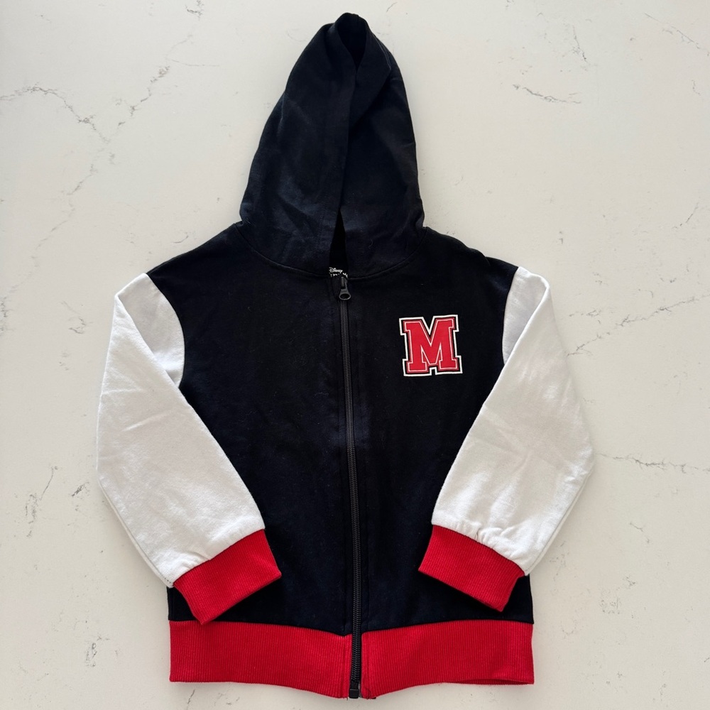 Disney Minnie Mouse Kids Zip Up Hoodie 4T